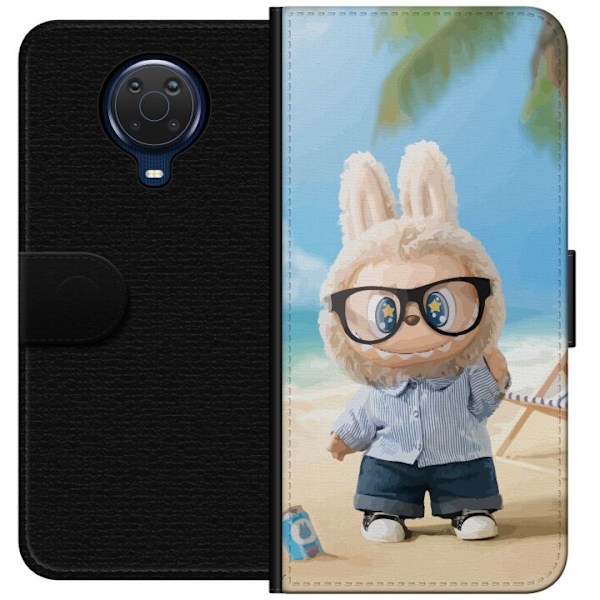Nokia G20 Plånboksfodral Labubu Dark Dreams – Mörk mystisk