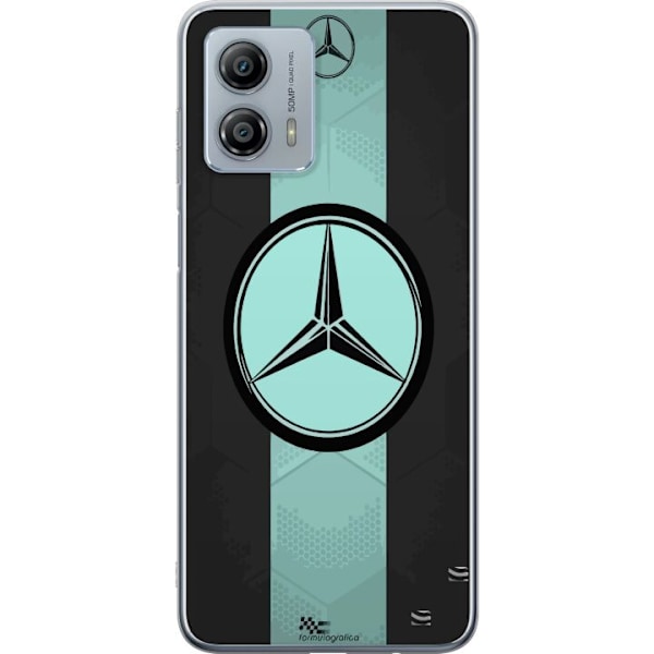 Motorola Moto G53 Genomskinligt Skal Mercedes