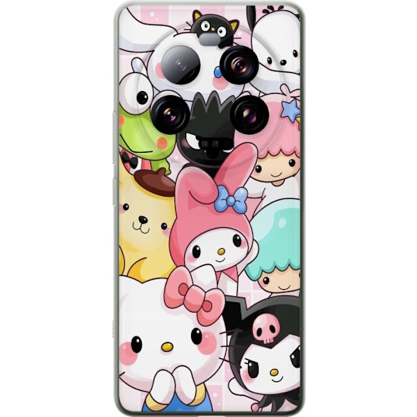 Xiaomi 13 Ultra Läpinäkyvä kuori Kawaii Sanrio Crew