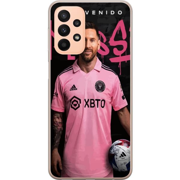 Kompatibelt Mobildeksel til Samsung Galaxy A23 Lionel Messi