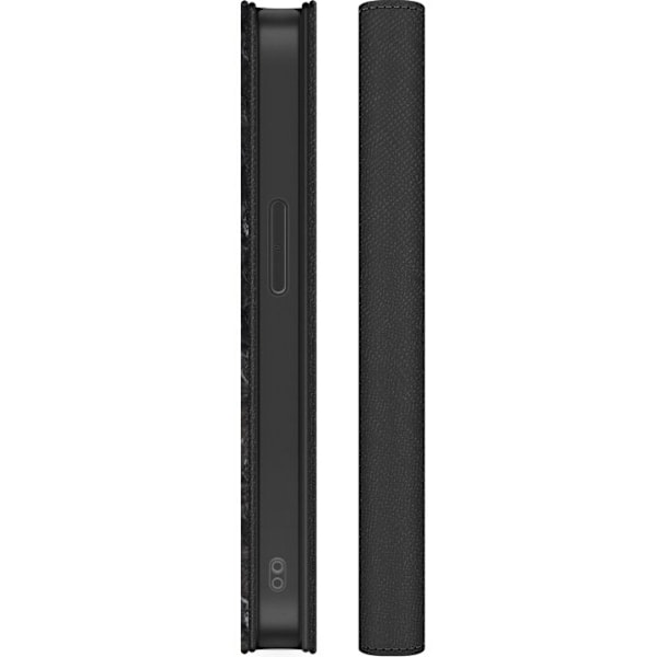 Apple iPhone 12 Pro Tegnebogsetui Sort Marmor