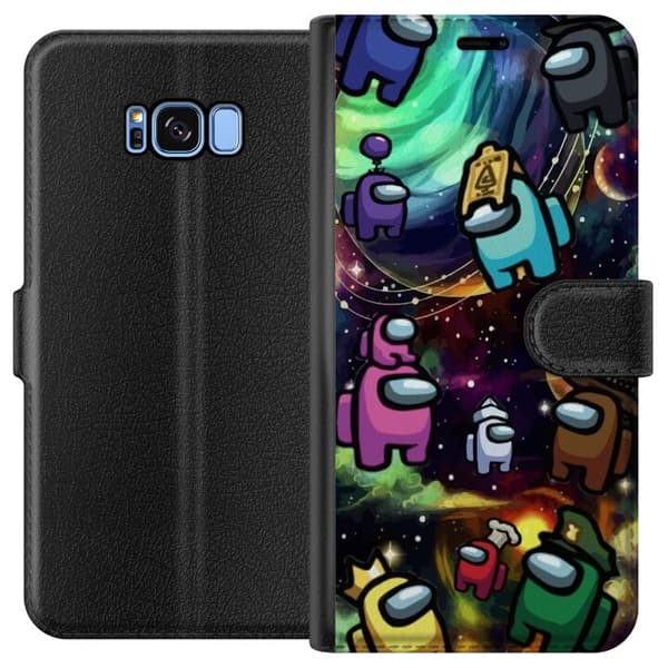 Kompatibelt Plånboksfodral till Samsung Galaxy S8 Among Us
