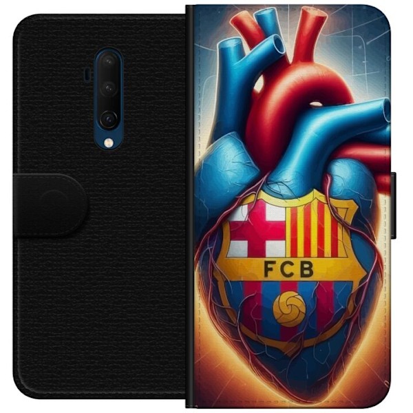 OnePlus 7T Pro Lompakkokotelo FCB Sydän