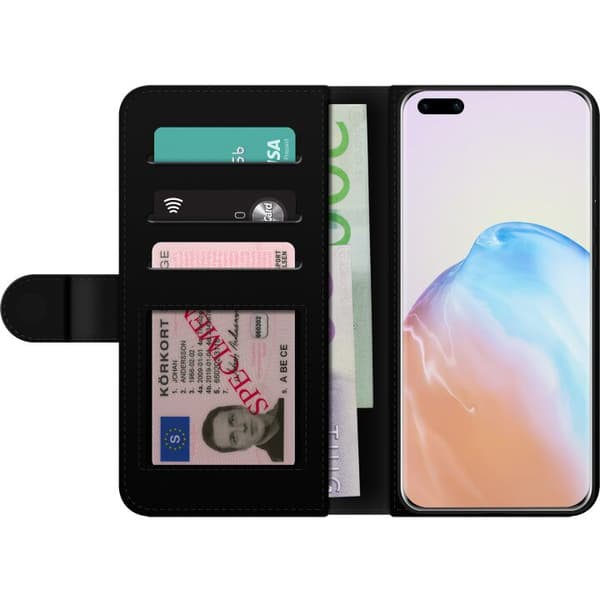 Kompatibel Tegnebogsetui til Huawei P40 Pro BTS lilla