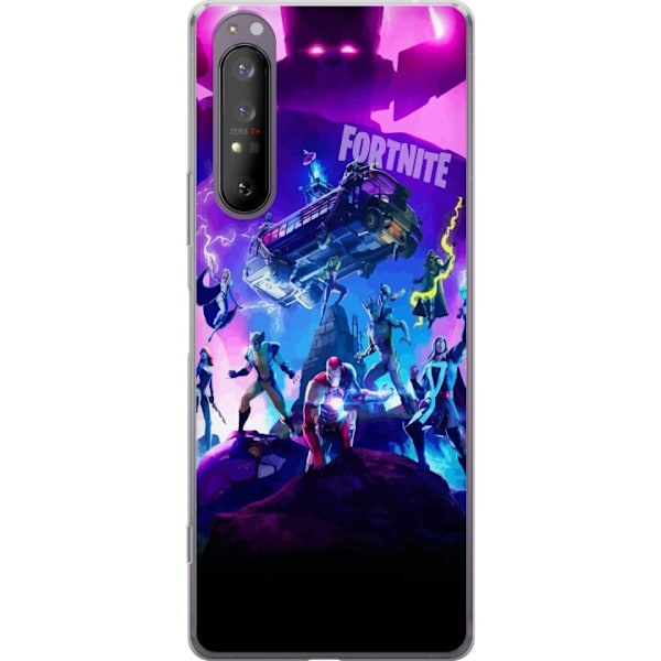 Sony Xperia 1 II Gjennomsiktig deksel Fortnite