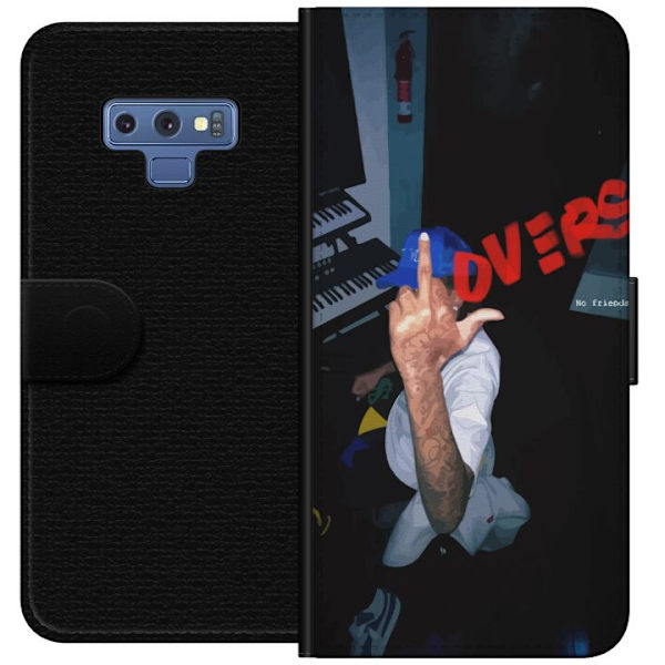 Samsung Galaxy Note9 Tegnebogsetui Kærlighed Mystik Design Romantisk Motiv Populært Grafisk Mønster Mode Stil
