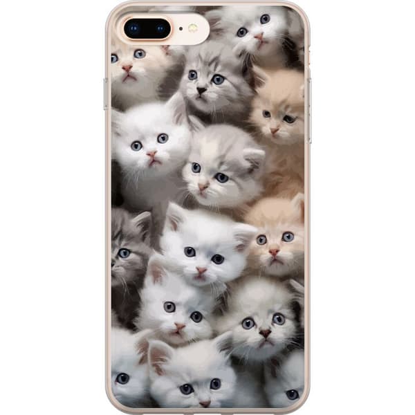 Kompatibel Mobilcover til Apple iPhone 8 Plus Katte