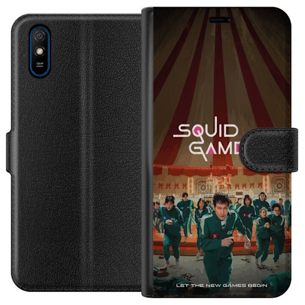 Xiaomi Redmi 9A Tegnebogsetui Squid Game 2 - Forår