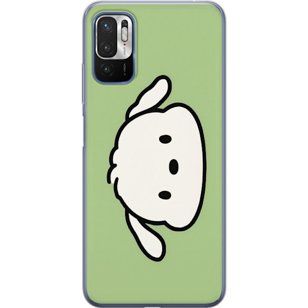 Xiaomi Redmi Note 10 5G Genomskinligt Skal Snoopy Flip