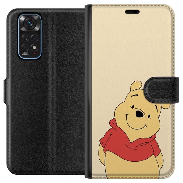 Kompatibelt Plånboksfodral till Xiaomi Redmi Note 11 Nalle Puh
