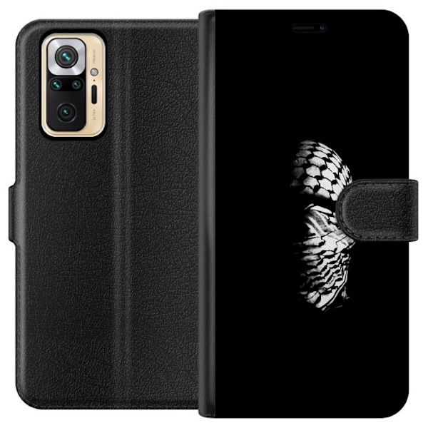 Xiaomi Redmi Note 10 Pro Tegnebogsetui Keffiyeh-mønster - kla