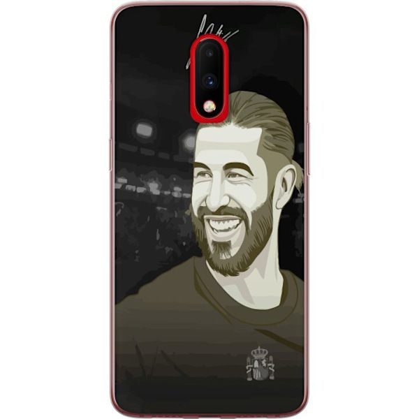 OnePlus 7 Gjennomsiktig deksel Sergio Ramos