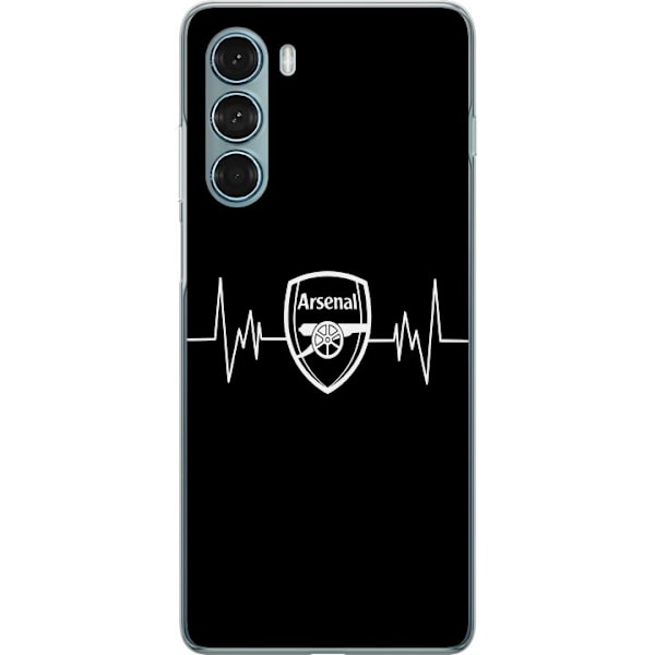 Motorola Moto G200 5G Gennemsigtig cover Arsenal