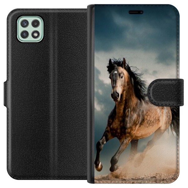 Samsung Galaxy A22 5G Lompakkokotelo Hevonen