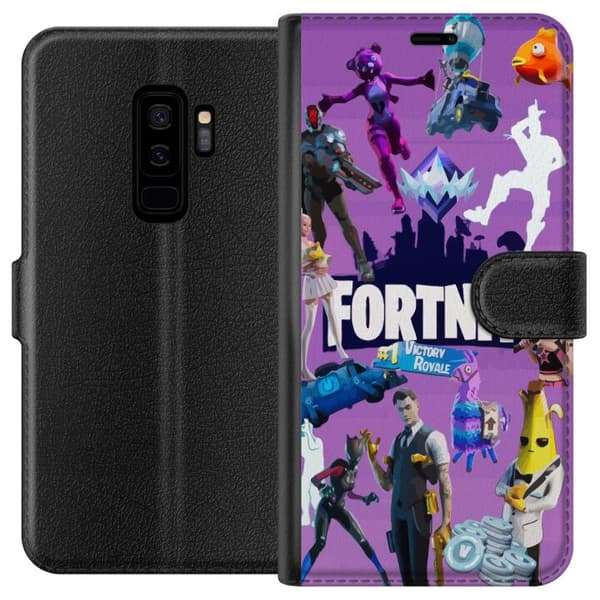 Kompatibel Tegnebogsetui til Samsung Galaxy S9+ Fortnite