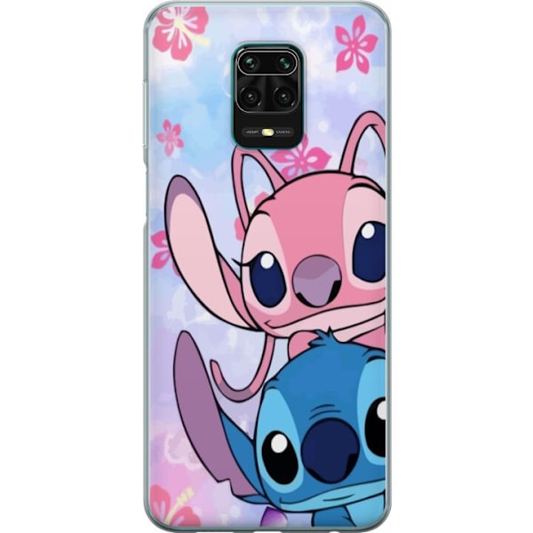 Xiaomi Redmi Note 9 Pro Läpinäkyvä kuori Stitch & Angel