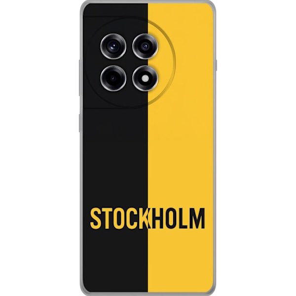 OnePlus 12R Läpinäkyvä kuori Stockholm – jalkapallo