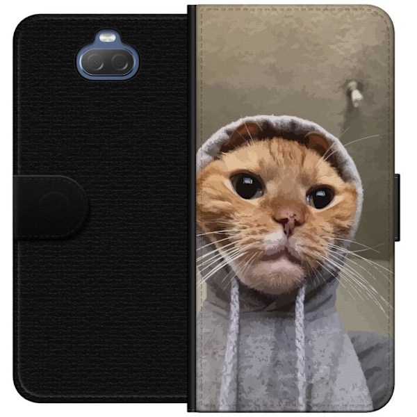 Sony Xperia 10 Lommeboketui Katt Genser