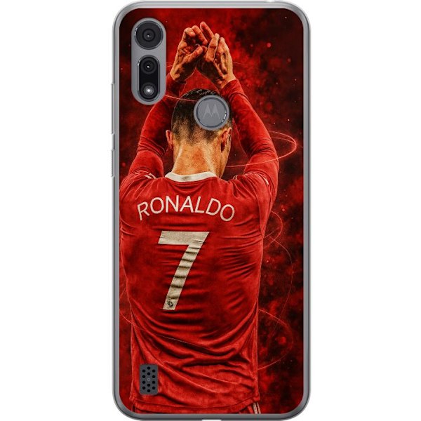 Motorola Moto E6i Läpinäkyvä kuori Ronaldo