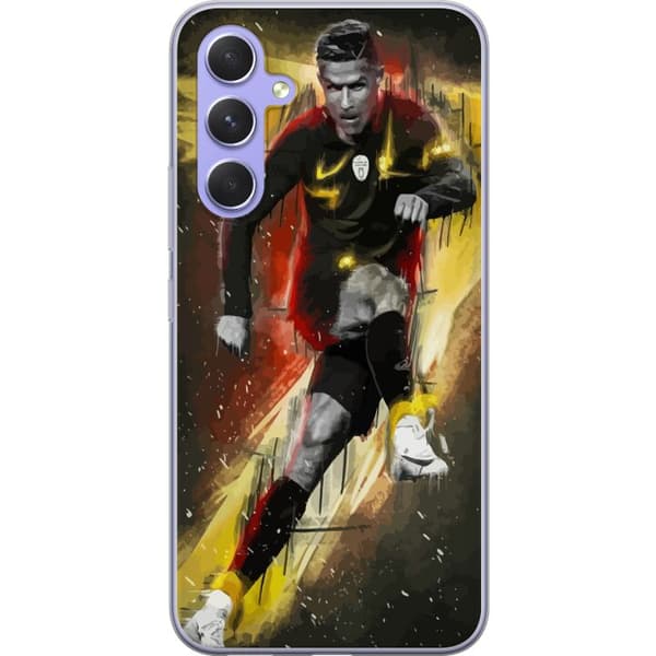 Kompatibelt Mobildeksel til Samsung Galaxy A54 Cristiano Ronaldo