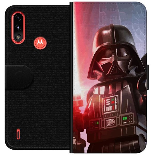 Motorola Moto E7 Power Tegnebogsetui Darth Vader