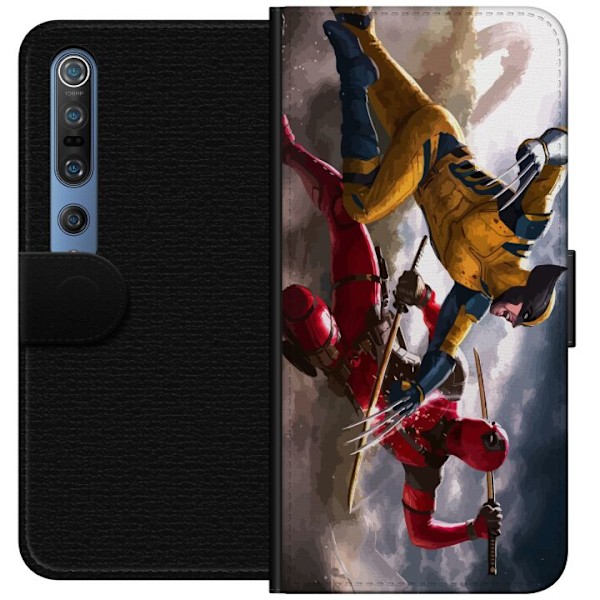 Xiaomi Mi 10 Pro 5G Lompakkokotelo Wolverine Deadpool