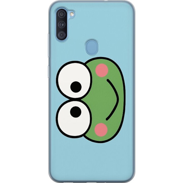 Samsung Galaxy A11 Läpinäkyvä kuori Keroppi Smile