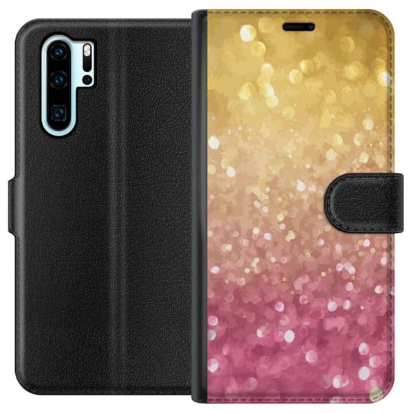 Kompatibelt Lommeboketui til Huawei P30 Pro Glimmer