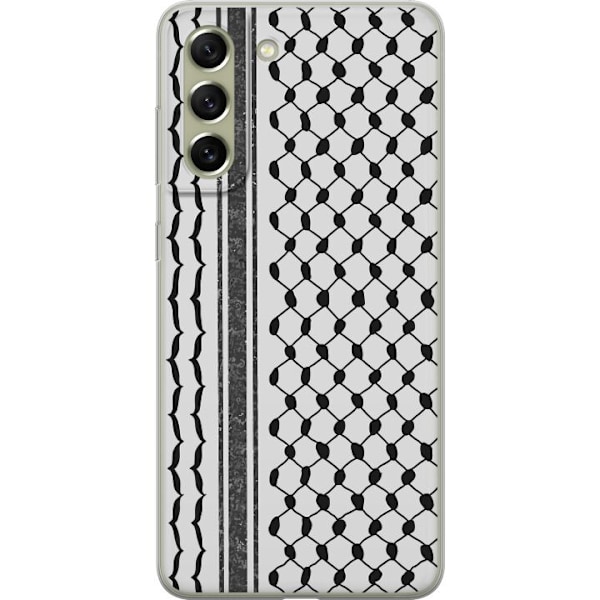 Samsung Galaxy S21 FE 5G Gennemsigtig cover Palæstinensisk m