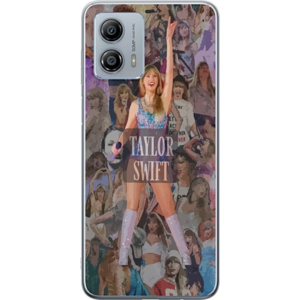 Motorola Moto G53 Genomskinligt Skal Taylor Swift