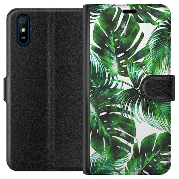 Xiaomi Redmi 9A Plånboksfodral Löv