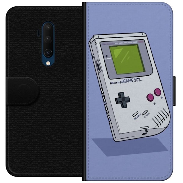 OnePlus 7T Pro Lompakkokotelo Game Boy Violetti