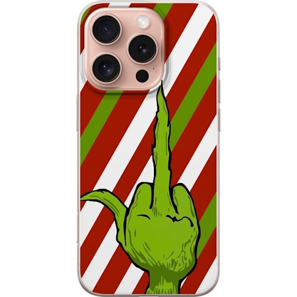 Apple iPhone 16 Pro Genomskinligt Skal Grinch