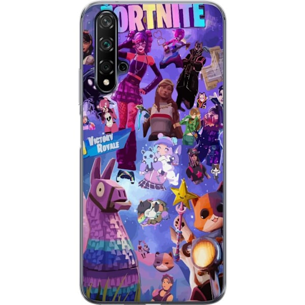 Huawei nova 5T Läpinäkyvä kuori Fortnite