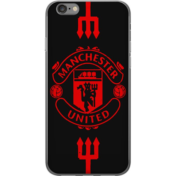 Apple iPhone 6 Gjennomsiktig deksel ManchesterUnited