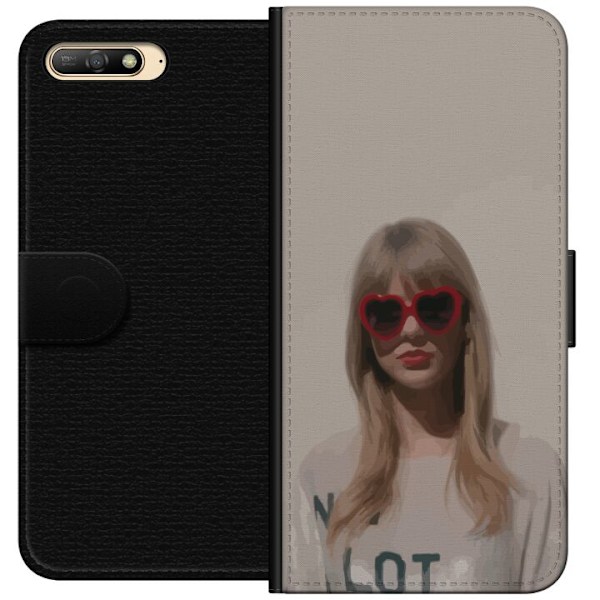 Huawei Y6 (2018) Tegnebogsetui Taylor Swift