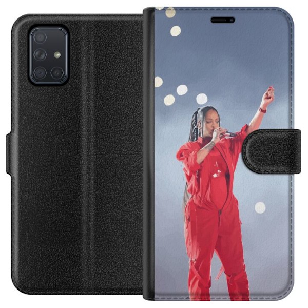 Samsung Galaxy A71 Tegnebogsetui Rihanna – Trendsetting Look