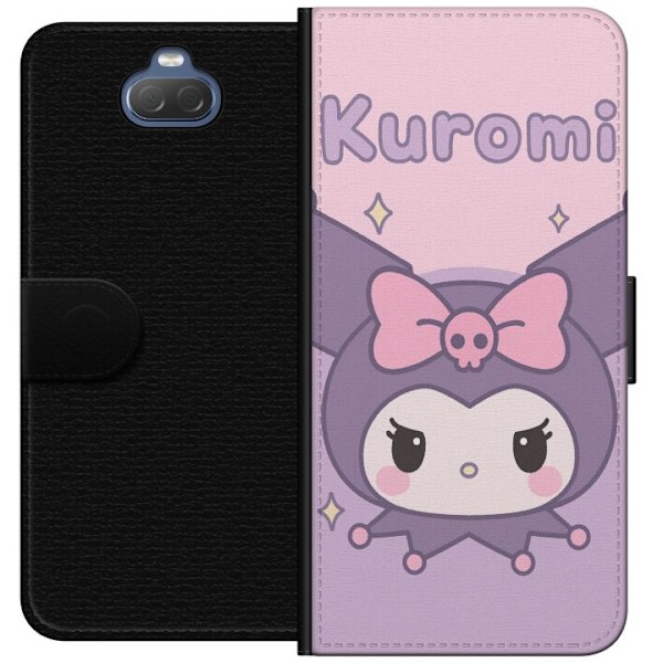Sony Xperia 10 Tegnebogsetui Kuromi Kawaii