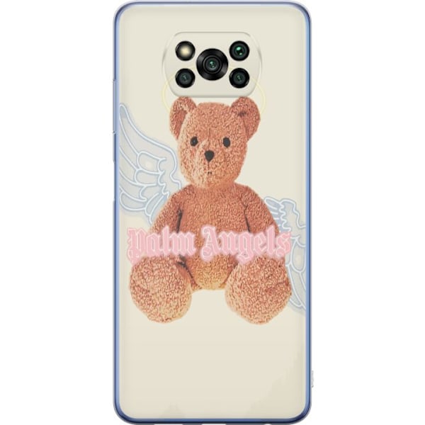 Xiaomi Poco X3 Pro Läpinäkyvä kuori Palm Angels Teddy