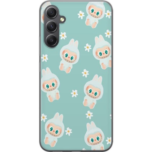Samsung Galaxy A35 Gennemsigtig cover Labubu Candy Vibes