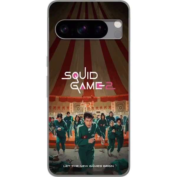 Google Pixel 8 Pro Genomskinligt Skal Squid Game