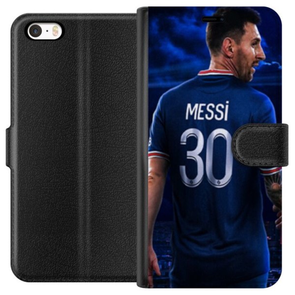 Apple iPhone SE (2016) Tegnebogsetui Lionel Messi