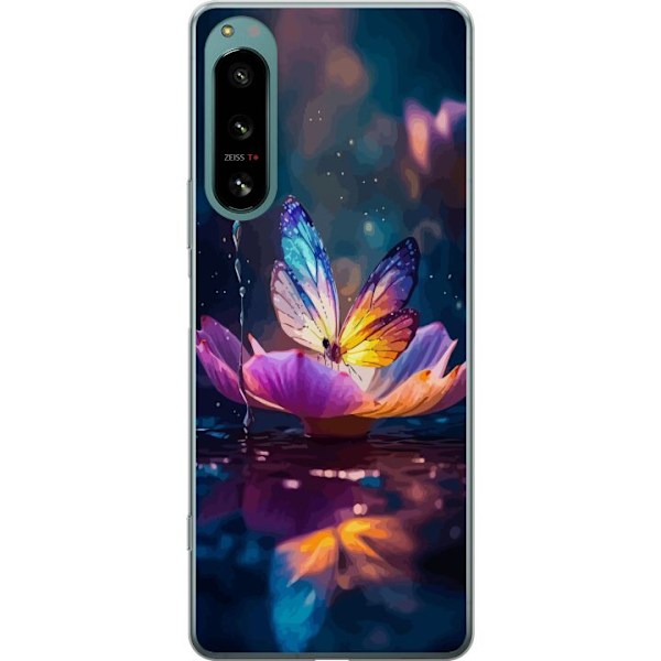 Sony Xperia 5 IV Gjennomsiktig deksel Butterfly