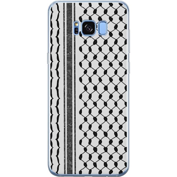 Samsung Galaxy S8+ Läpinäkyvä kuori Palestiinalainen kuvio