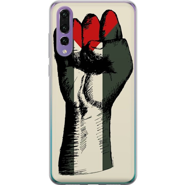 Huawei P20 Pro Gjennomsiktig deksel Hand knyttet i Palestinas