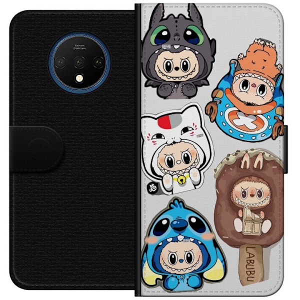 OnePlus 7T Lompakkokotelo Labubu hahmokokoelma - Pop Mart Labu
