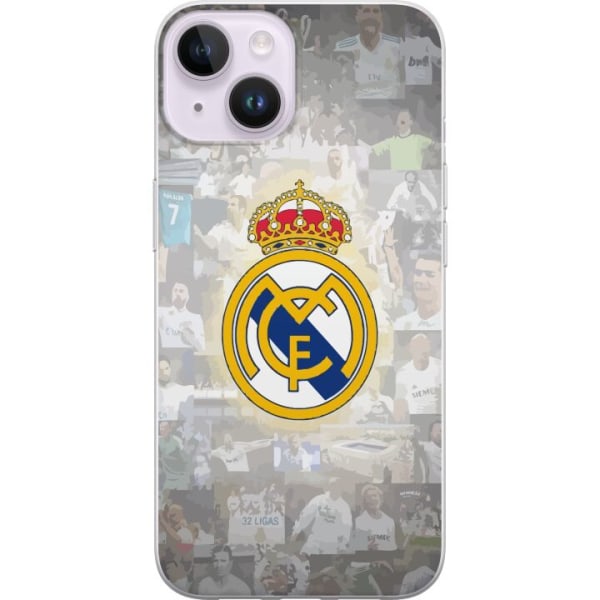 Apple iPhone 15 Plus Gennemsigtig cover Real Madrid