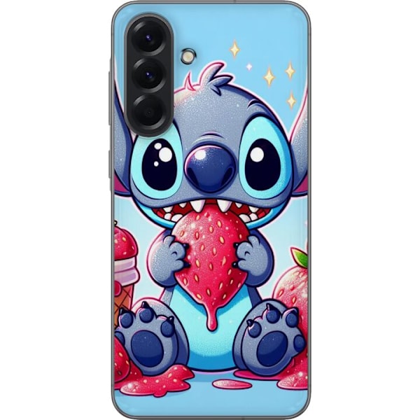 Samsung Galaxy A56 Gjennomsiktig deksel Strawberry Stitch