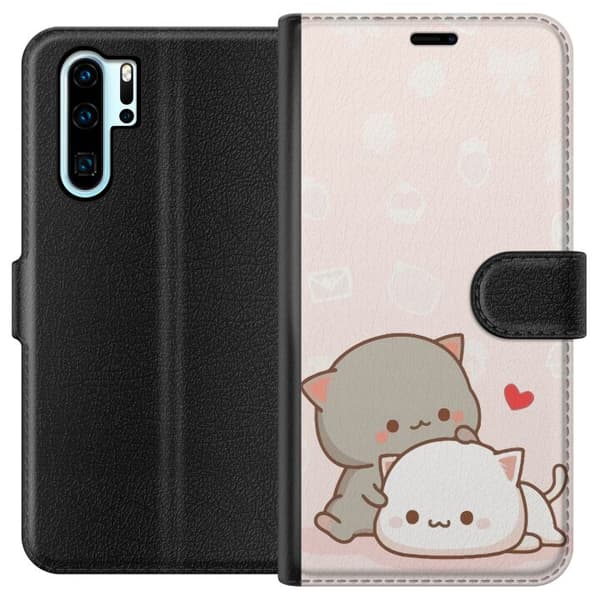Kompatibelt Lommeboketui til Huawei P30 Pro Kawaii