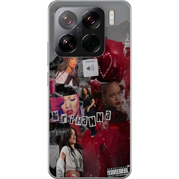 Xiaomi 15 Pro Gennemsigtig cover Rihanna – Iconic Fashion Mo